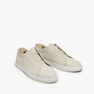 Myrqvist Alnö
Beige Nubuck Mens Stretch Classy Sneakers Sz 43